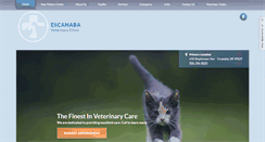 Desktop Screenshot of escanabavetclinic.com